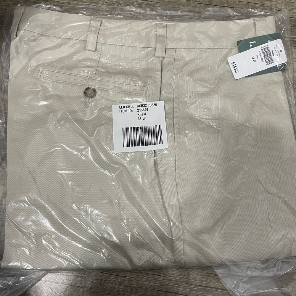 L.L Bean khaki dress pants